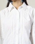 Women Standard Opaque Casual Buttoned Top