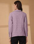Women Opaque Casual Buttoned Top