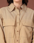 Women Opaque Casual Buttoned Top