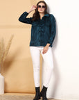Women Open Front Jacket