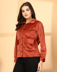 Women Open Front Jacket