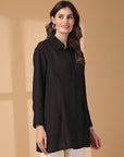 Women Opaque Casual Buttoned Top