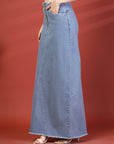 Women A-Line Maxi Skirt