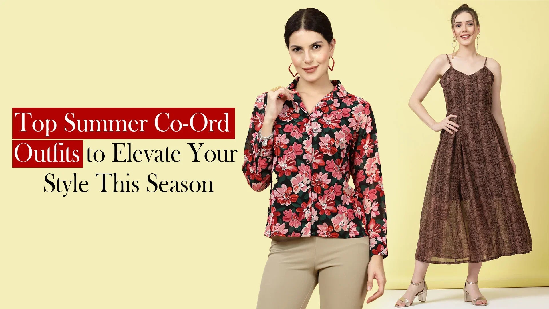 Summer co-ord outfits