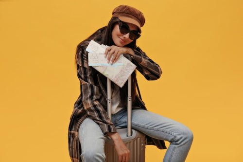Airport and Travel Fashion Incorporates Indo Western Elements