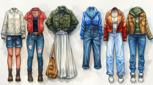 Denim Co-Ords Draw From Street Style Directions in Cities