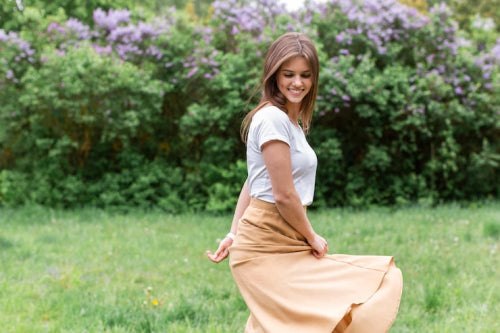 Voluminous Skirts and Proportional Play Define Spring 2026 Proportions