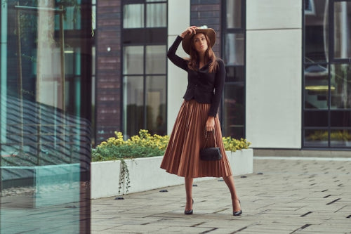 Midi and Maxi Skirts Adapt to Changing Routines of Office and Weekend Dressing