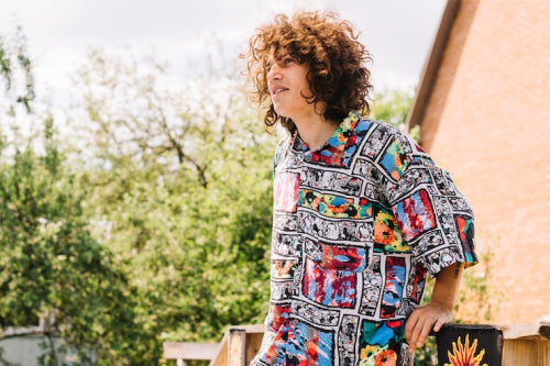 Floral Prints Receive Fresh Interpretations in Contemporary Casual Clothing