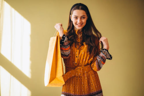Background With International Labels Elevates Quality in Affordable Wear