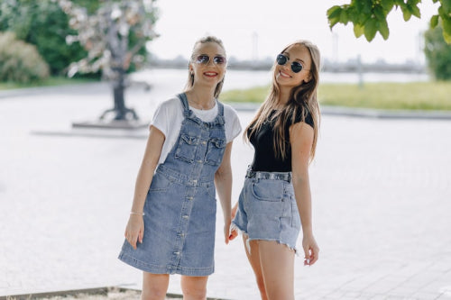 Denim Skirts from Mini to Maxi Lengths