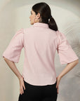 Pink Solid Top