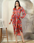 Floral Print Maxi Dress