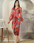Floral Print Maxi Dress