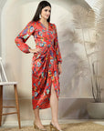Floral Print Maxi Dress