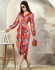 Floral Print Maxi Dress
