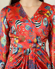 Floral Print Maxi Dress