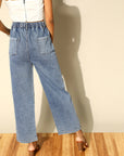 Women Stunning Blue Regular Fit Stretchable Jeans