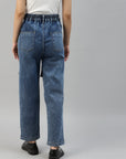 Women Blue High-Rise Light Fade Stretchable Jeans