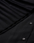 Black Buttoned Top Style Top