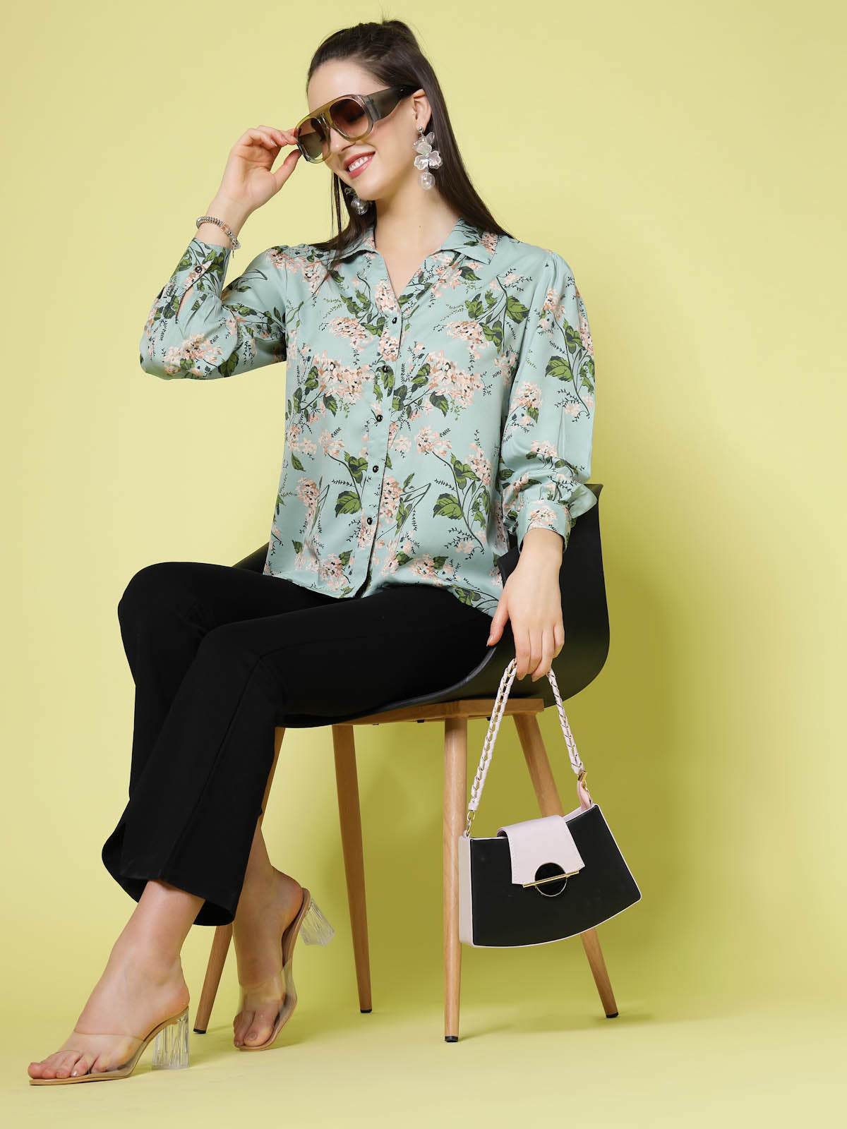 Floral Printed Casual Shirt