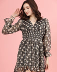Floral Print Fit & Flare Dress