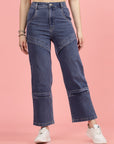 Women Low Distress Stretchable Jeans