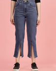 Women Low Distress Stretchable Jeans