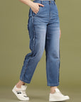 Women Light Fade Stretchable Jeans