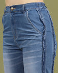 Women Light Fade Stretchable Jeans