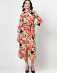 Print Shirt Dress