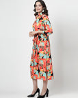 Print Shirt Dress