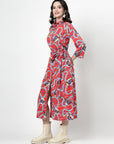Print Shirt Dress