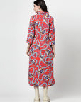 Print Shirt Dress