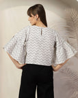 Bell Sleeve Cotton Top