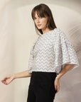 Bell Sleeve Cotton Top