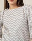 Bell Sleeve Cotton Top