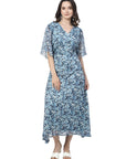 Print A-Line Dress
