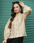 Women Opaque Casual Shirt