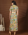 Multi Color Top With Skirt Co-Ords