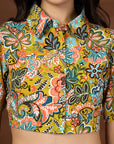 Multi Color Top With Skirt Co-Ords