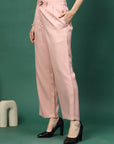 Women Loose Fit Pleated Trousers