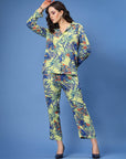 Printed Shirt With Trouser