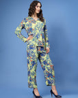 Printed Shirt With Trouser