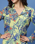 Printed Shirt With Trouser