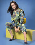 Printed Shirt With Trouser
