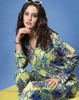 Printed Shirt With Trouser