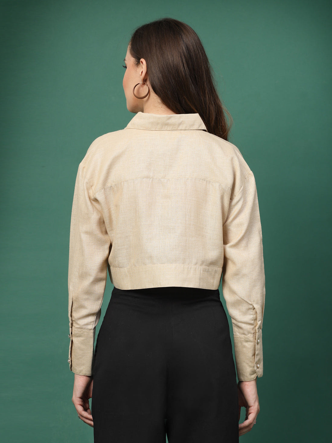 Women Opaque Casual Buttoned Top