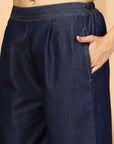 Pure Cotton Top & Trouser Co-Ord Set