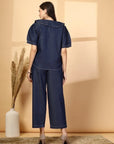 Pure Cotton Top & Trouser Co-Ord Set